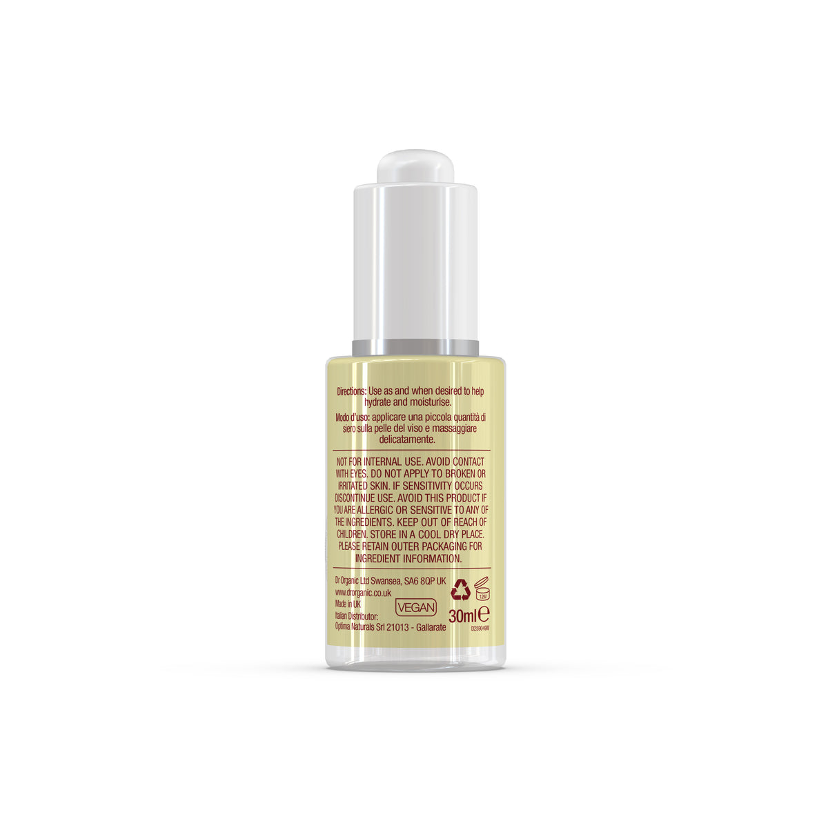 Dr Organic Rose Otto Facial Serum 30ml