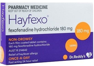Dr Reddy Hayfexo 180mg 70 Tablets Quantity Restrictions (3 per order)