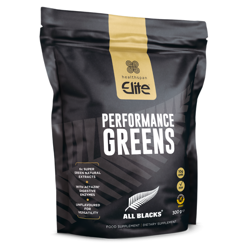 Healthspan Elite All Blacks Performance Greens Powder 300g