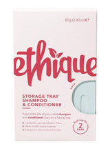 ETHIQUE Shampoo & Conditioner Storage Tray Aqua