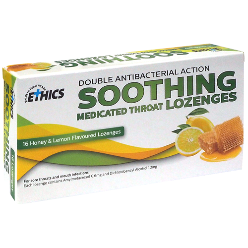 ETHICS Soothing Throat Lozenges 16 – Bargain Chemist