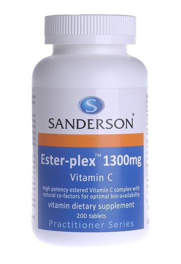 Sanderson Ester-plex 1300mg Vitamin C  200 Tablets
