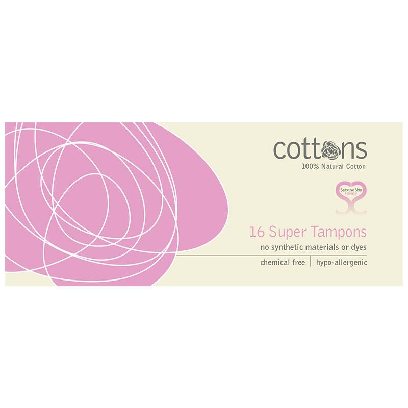 COTTONS Tampons Super 16