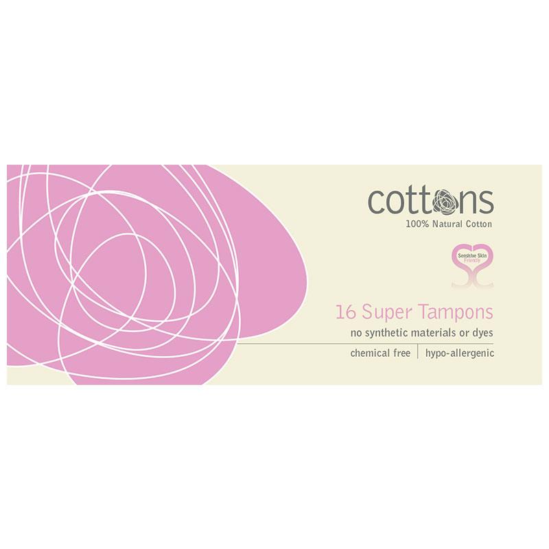 COTTONS Tampons Super 16
