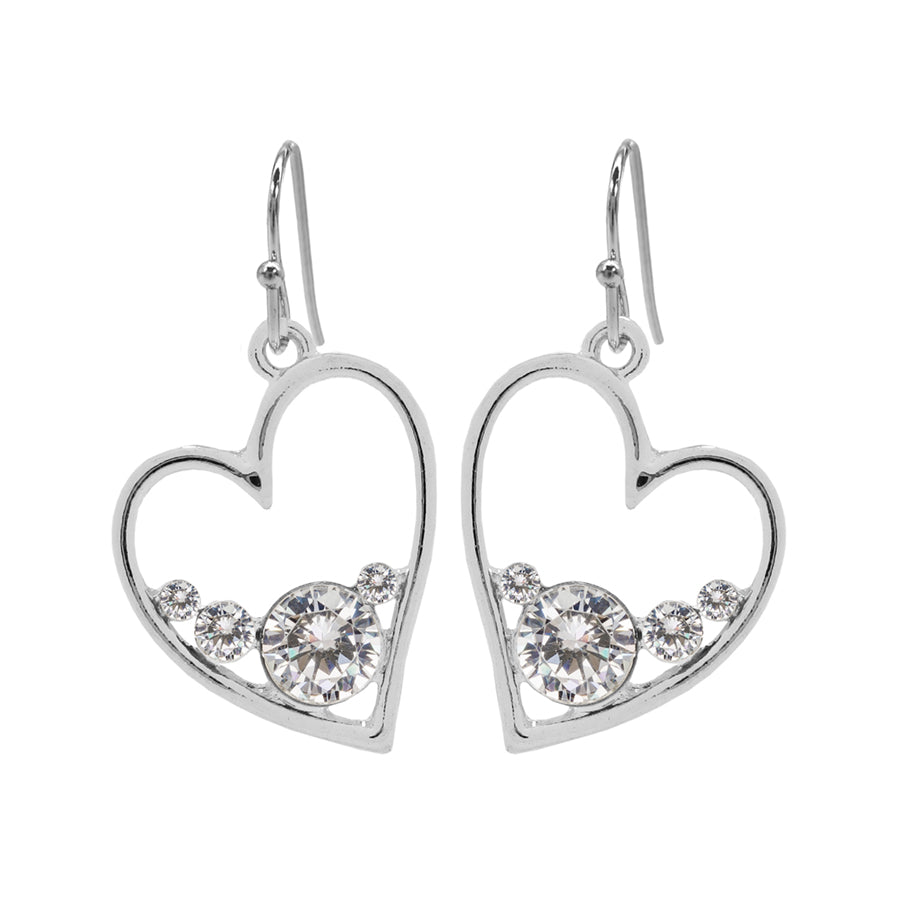 EarSense F365 Heart+Swarovski Crystals