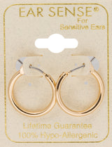 EarSense F492-3 15mm Gold Hoop