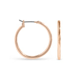 EarSense F494-1R 20mm Rose Gold Hoop