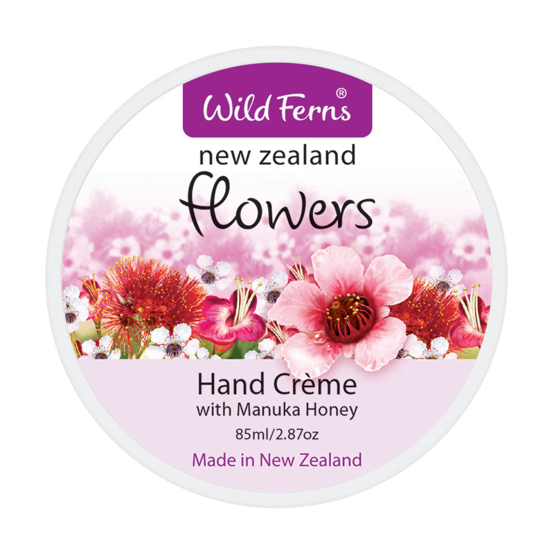 Wild Ferns NZ Flowers Hand Creme 85ml