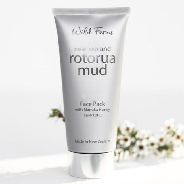 Wild Ferns Rotorua Mud Face Pack with Manuka Honey 95ml NZ - Bargain Chemist