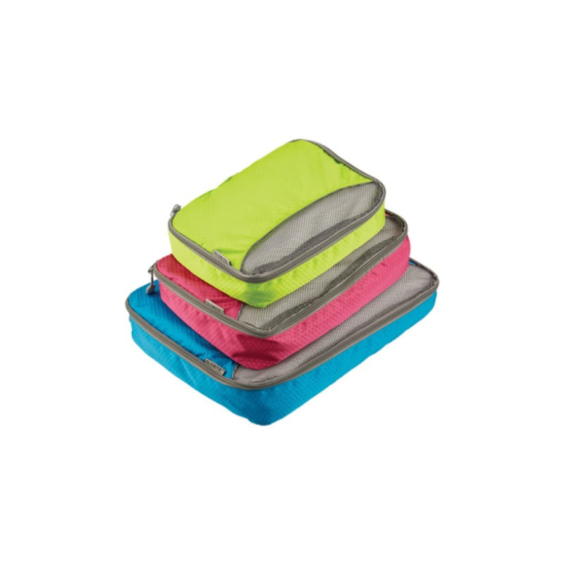3 Piece Packing Cubes Multi Colours