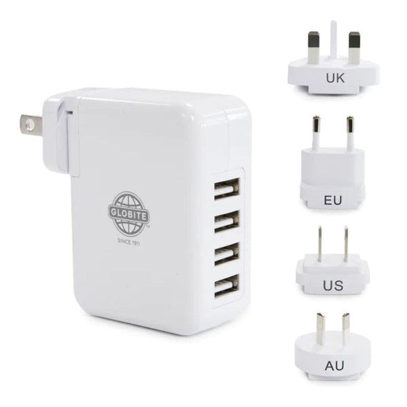 Globite Multi Travel Adaptor - White