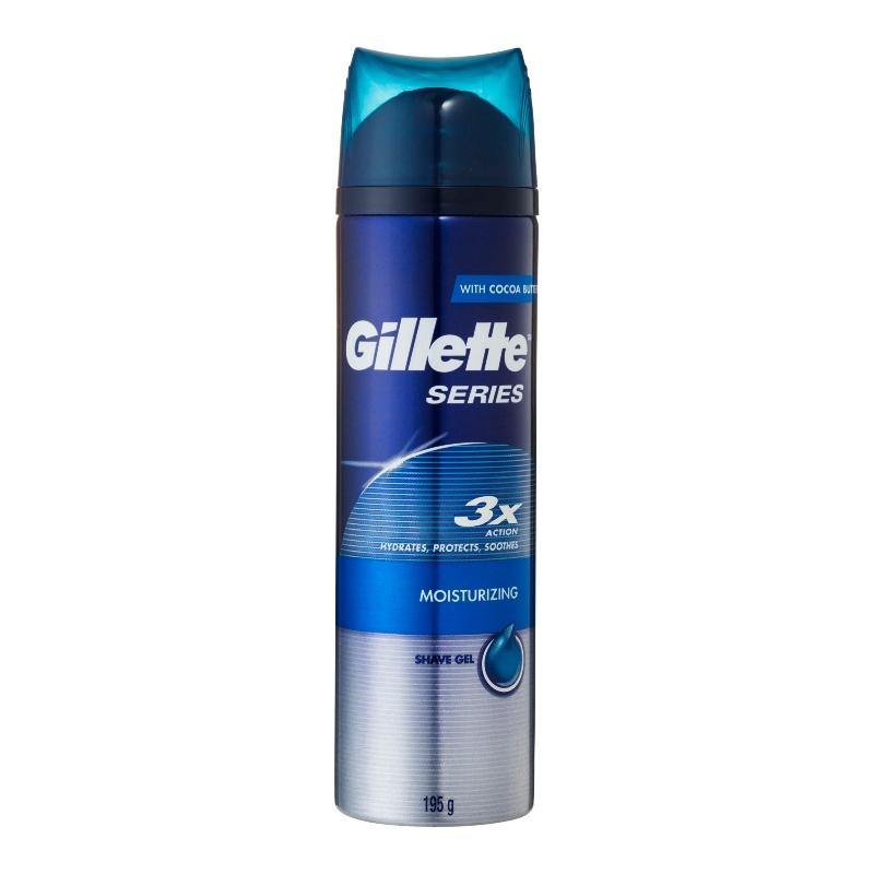 Gillette Series Moisturising Shave Gel 195g NZ - Bargain Chemist