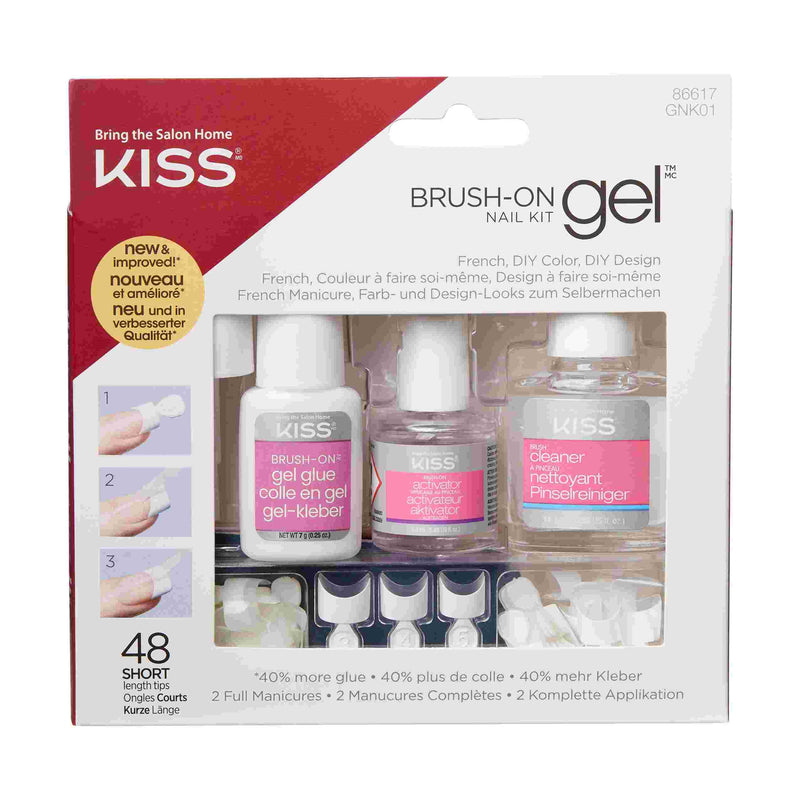 KISS Brush On Gel Kit KGLK01
