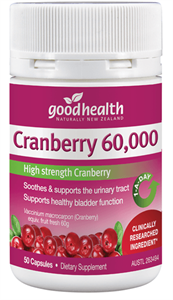 Good Health Cranberry 60000mg 50 Capsules