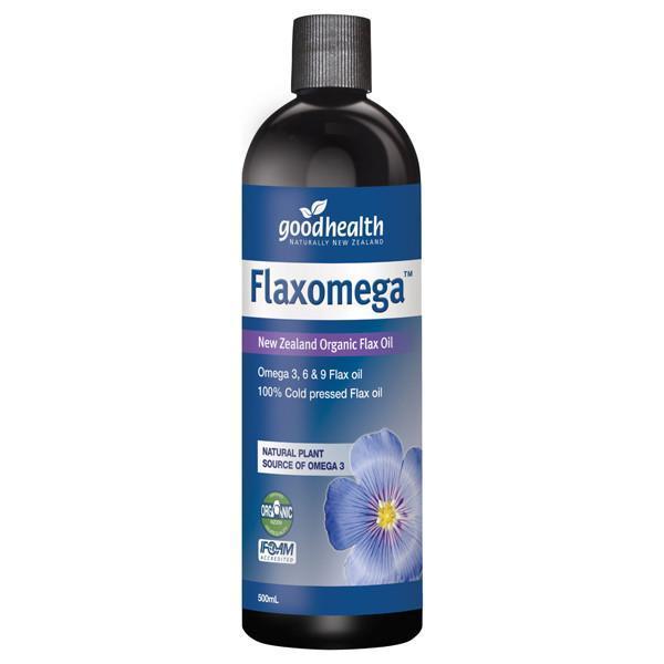 Good Health Flaxomega Organic Flax Oil 500ml