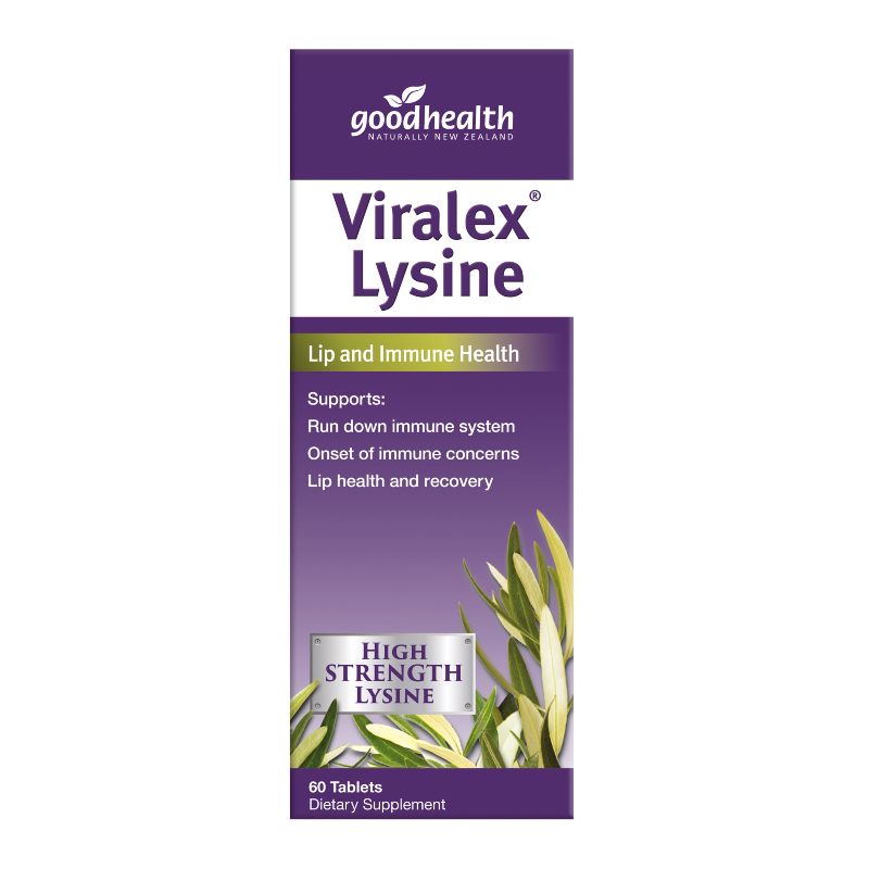 Good Health Viralex Lysine 60 Tablets