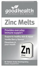 Good Health Zinc Melts 60 Tablets