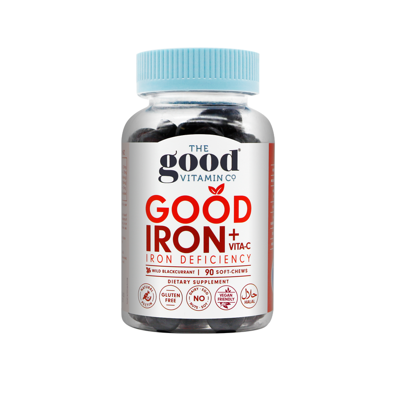 The Good Vitamin Co Good Iron + Vita-C Chewables 90 Pack