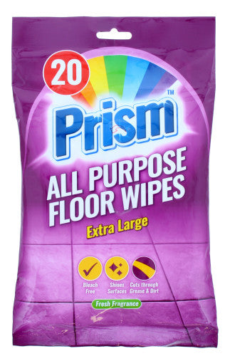 PRISM Floor Cleaning Wipes 20pk