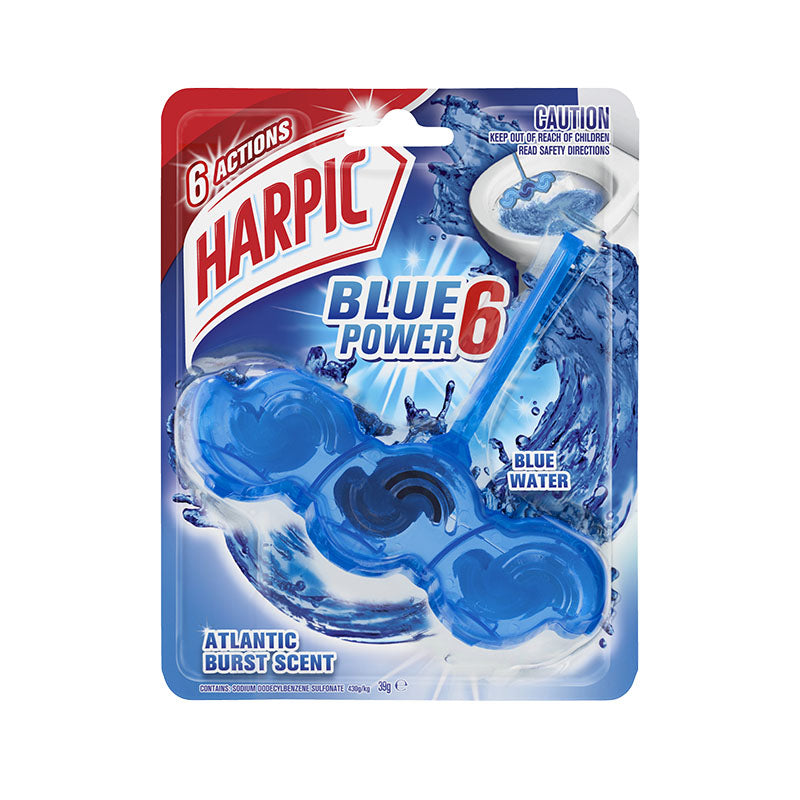 Harpic Blue Power 6 Atlantic Burst 39g