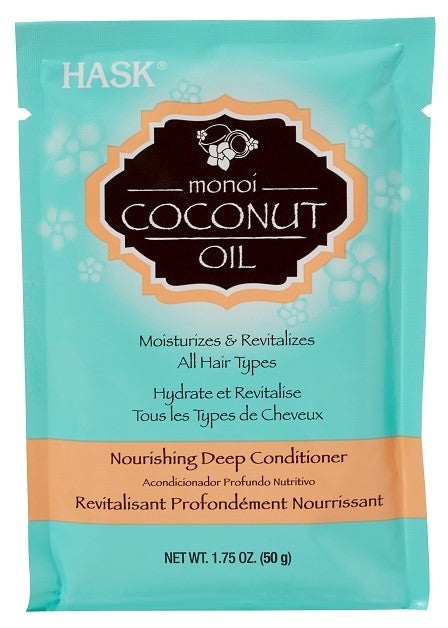 Hask Monoi Coconut Oil Nourishing Deep Conditioner Sachet 50g