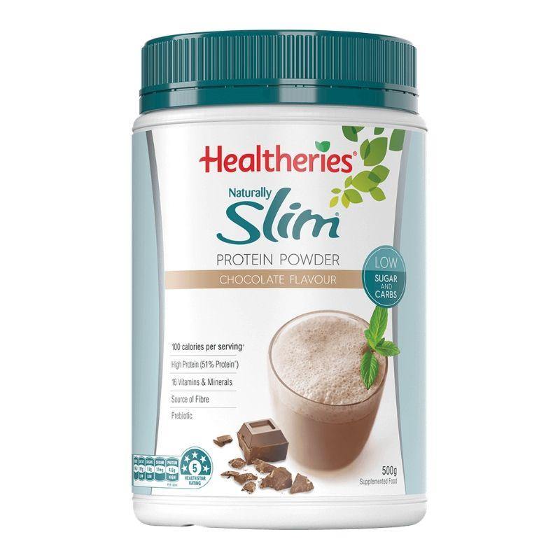 Healtheries Naturally Slim Powder - Chocolate Flavour 500g NZ - Bargain Chemist