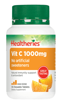 Healtheries Vit C 1000mg Chewables 35 Tablets