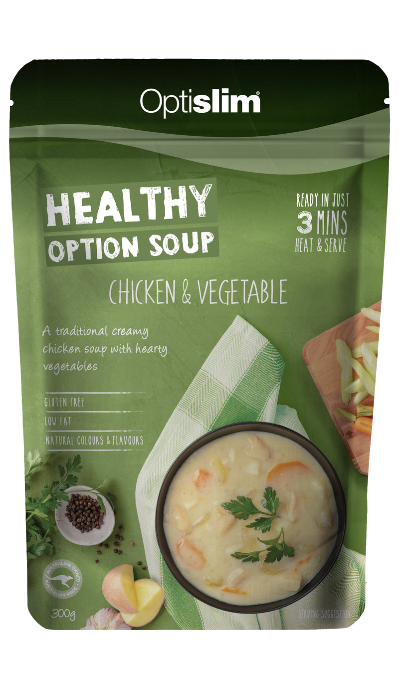 Optislim Healthy Option Soup Chicken & Vegetable 300g