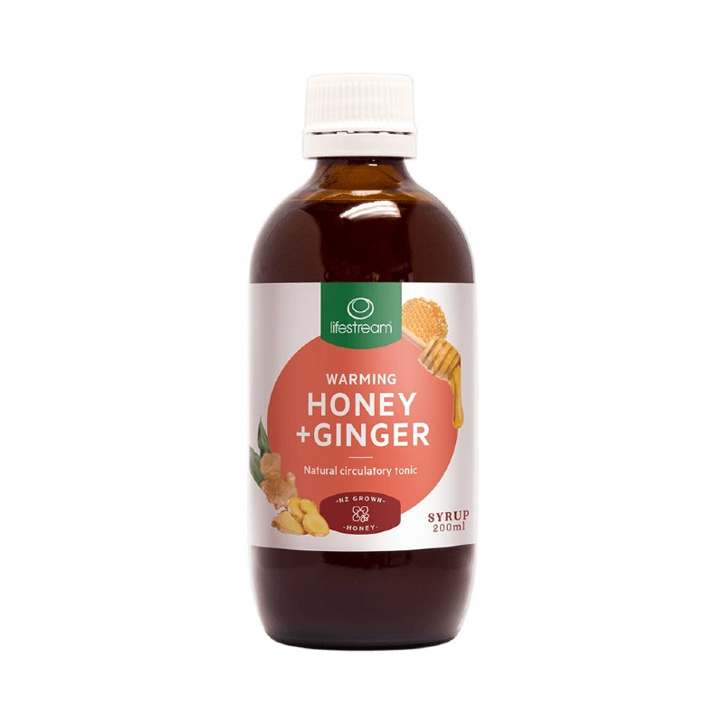 Lifestream Honey & Ginger Syrup 200ml