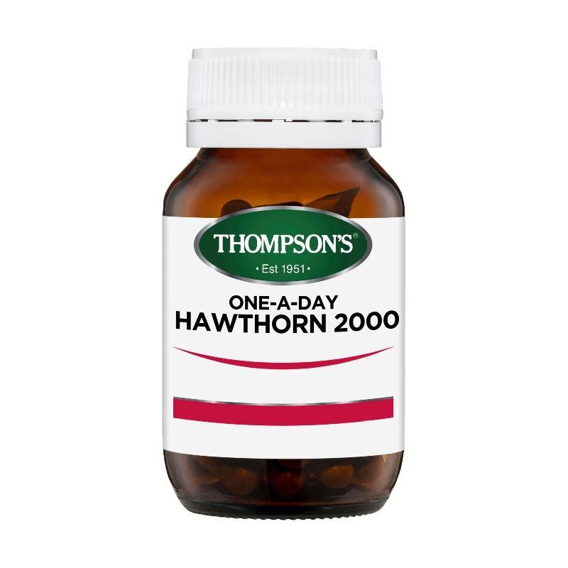 Thompson's One-A-Day Hawthorn 2000 Capsules 30 NZ - Bargain Chemist