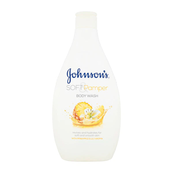 JOHNSONS B/Wash Soft Pamper 400ml