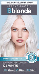 Jerome Russell Bblonde Post Blonding Toner Semi-Permanent Colour Ice White