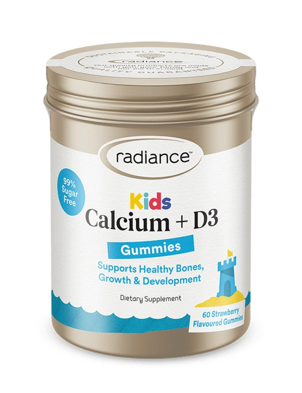 Radiance Kids Calcium + D3 Gummies 60's