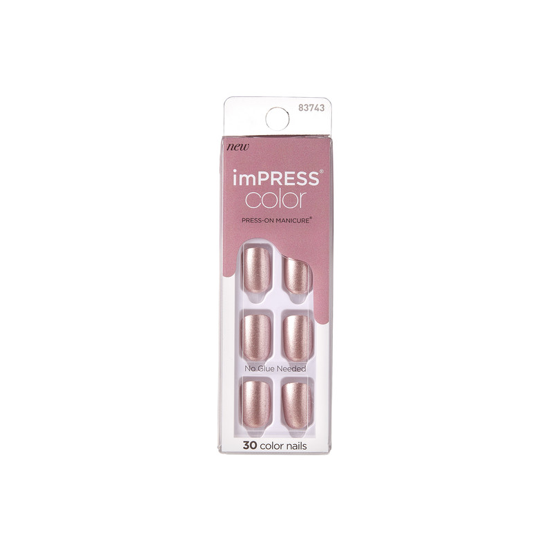Kiss Impress Nails Champagne Pink 30s