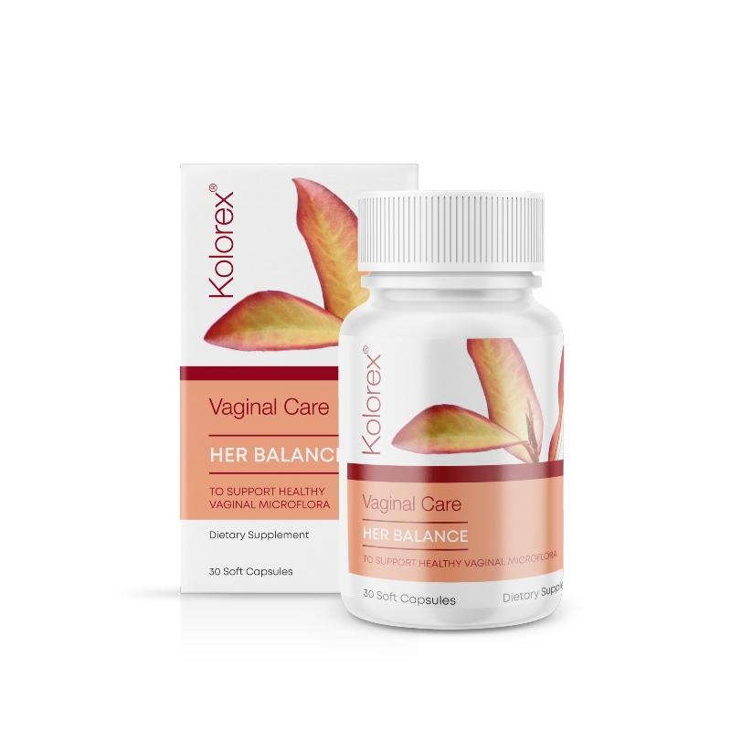 Kolorex Vaginal Care Supplements - Her Balance 30 Capsules