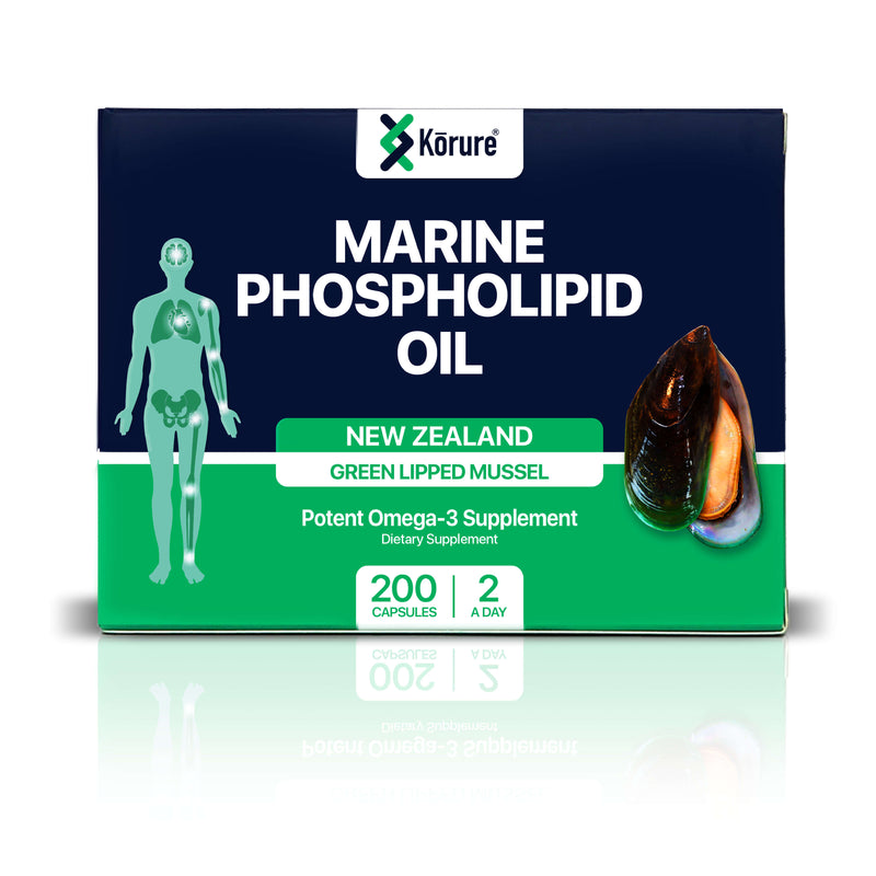 Kōrure Marine Phospholipid Oil Mussel 200 Capsules