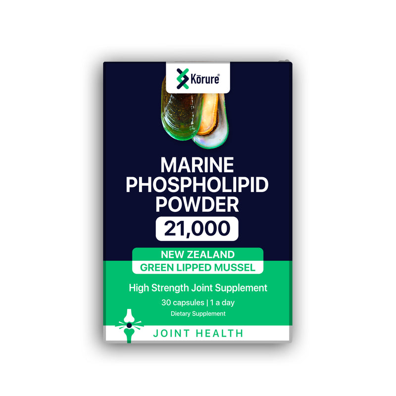 Kōrure Marine Phospholipid Powder Mussel 30 Capsules