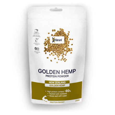 Korure Golden Hemp Protein Powder 200g