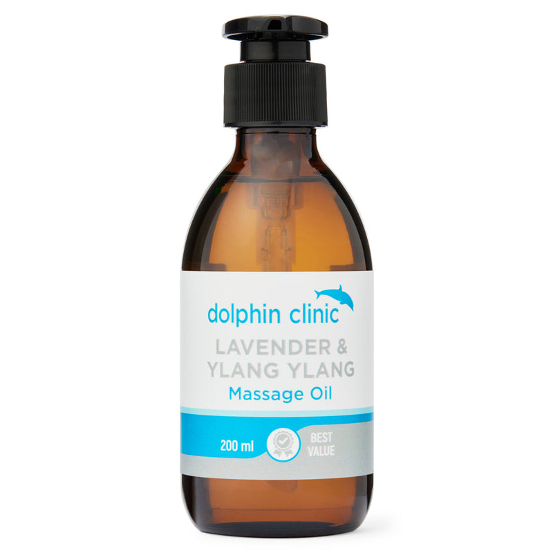Lavender & Ylang Ylang Dolphin Clinic Massage Oil 200ml