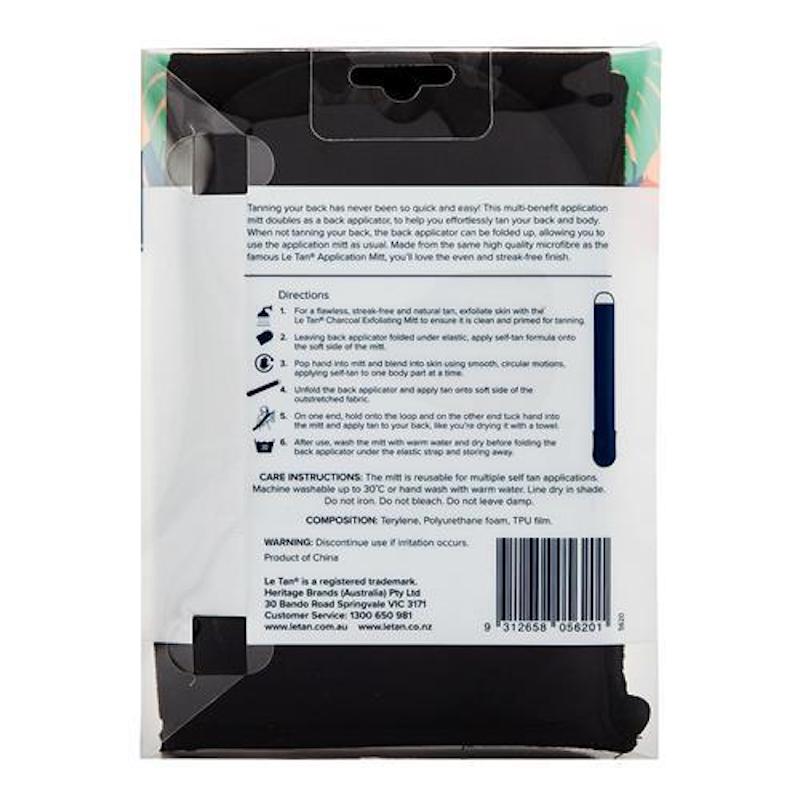 Le Tan 2 in 1 Mitt & Back Applicator
