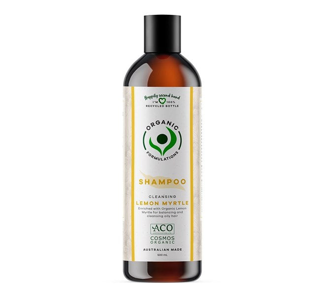 Organic Formulation Lemon Myrtle Shampoo 500ml