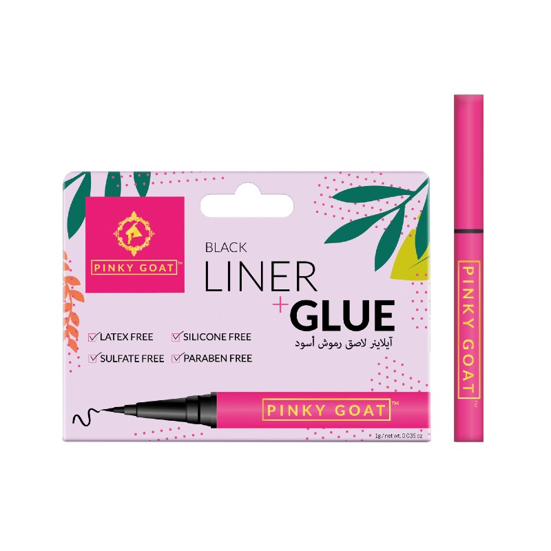 Pinky Goat 2in1 Eyeliner & Lash Adhesive Black