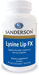 Sanderson Lysine Lip FX 60 Tablets
