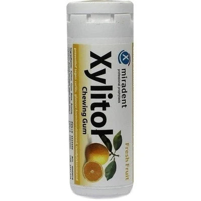 MIRADENT Xylitol Fresh Fruit Gum 30