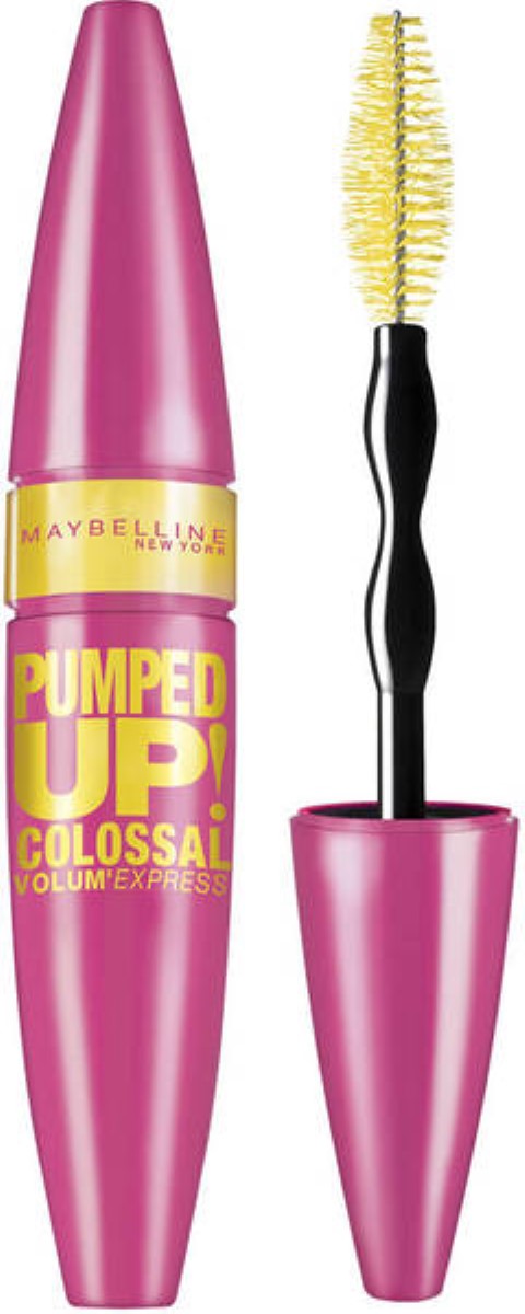Maybelline Volum' Express Pumped Up! Colossal Washable Mascara, Classic Black