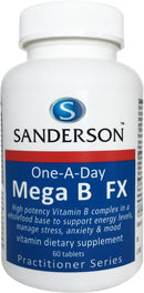 SANDERSON One A Day Mega Vitamin B Supplement 60tab