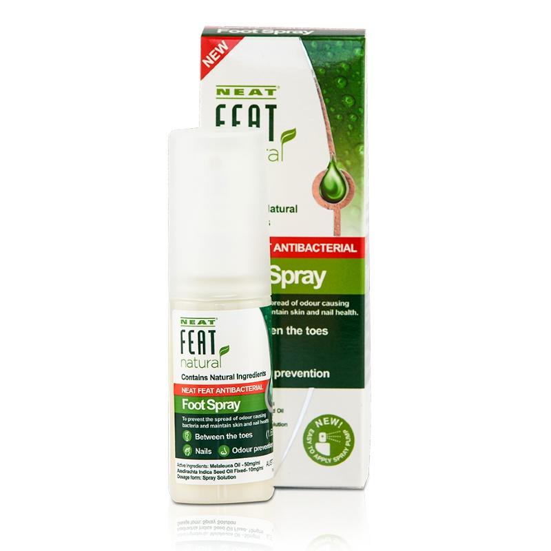 Neatfeat Natural Anti-Bacterial Foot Spray 50ml