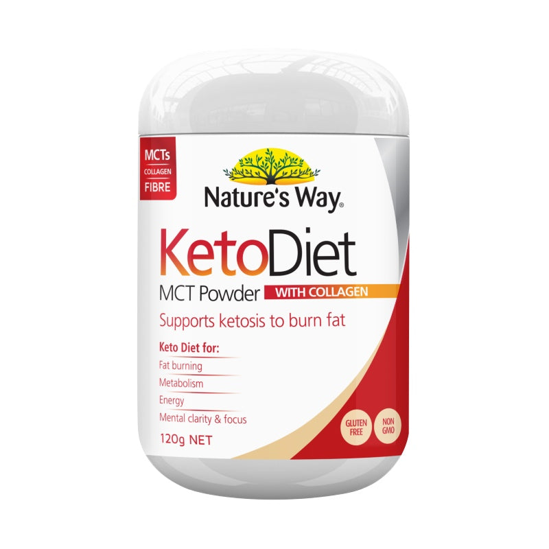Nature's Way Keto Diet MCT Collagen Powder 120g