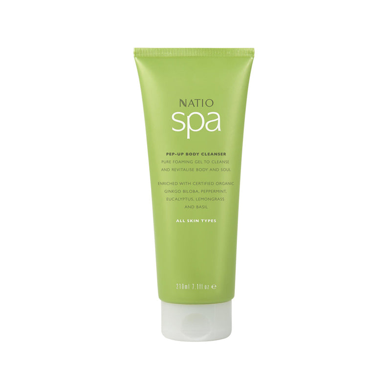 Natio Spa Pep-Up Body Cleanser 210ml
