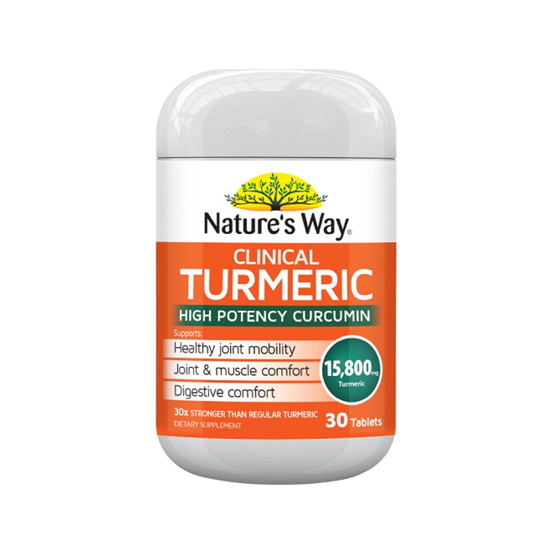 Nature's Way Turmeric 15800mg 30 Tablets